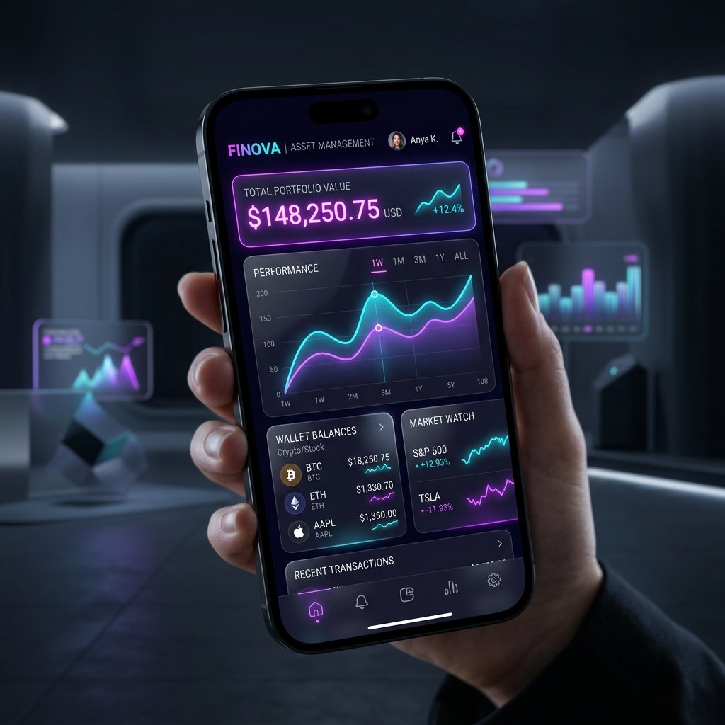 Helix Pay - Fintech App Dashboard